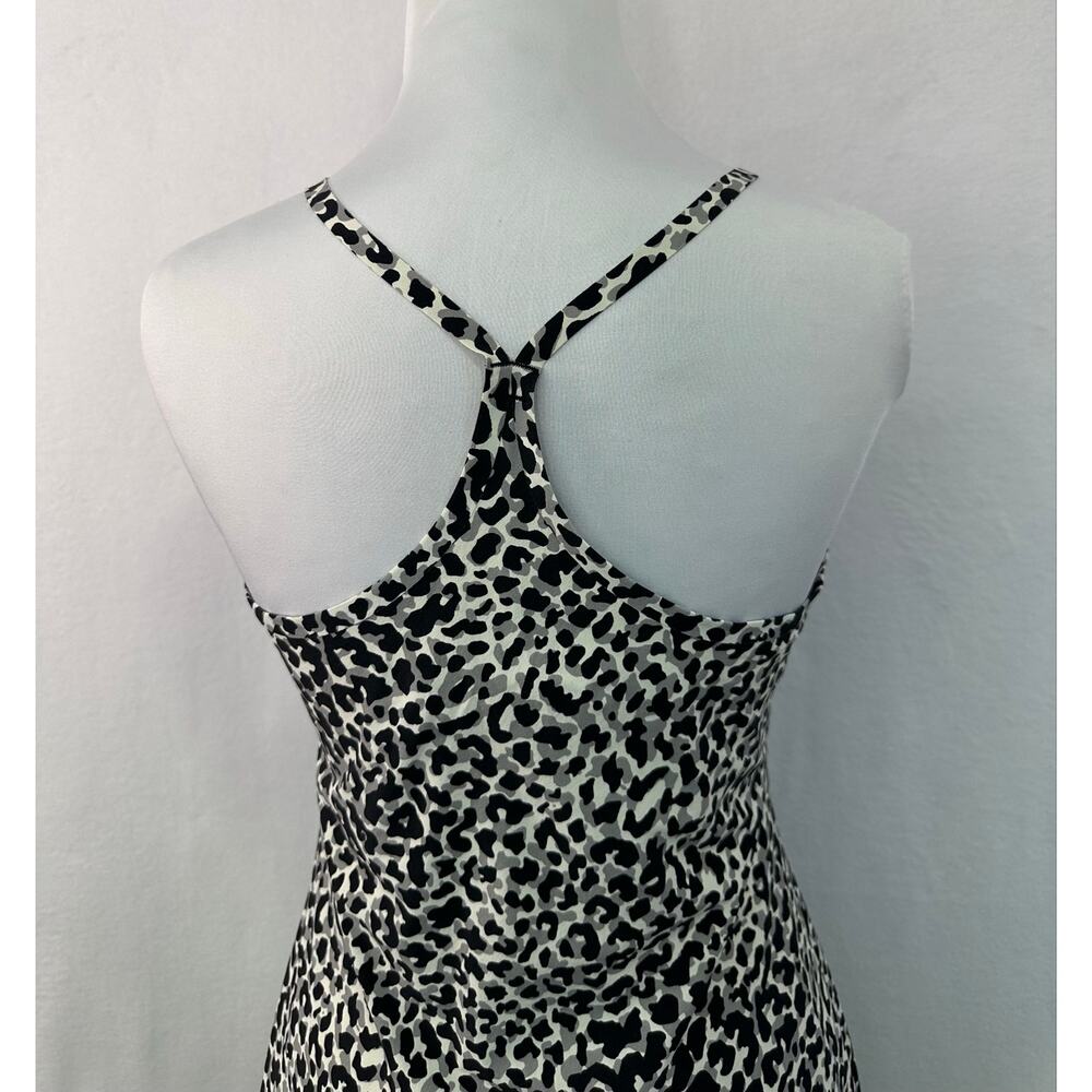 Outdoor Voices The Exercise Dress Snow Leopard Print Built In Shorts Size M - Picture 5 of 11